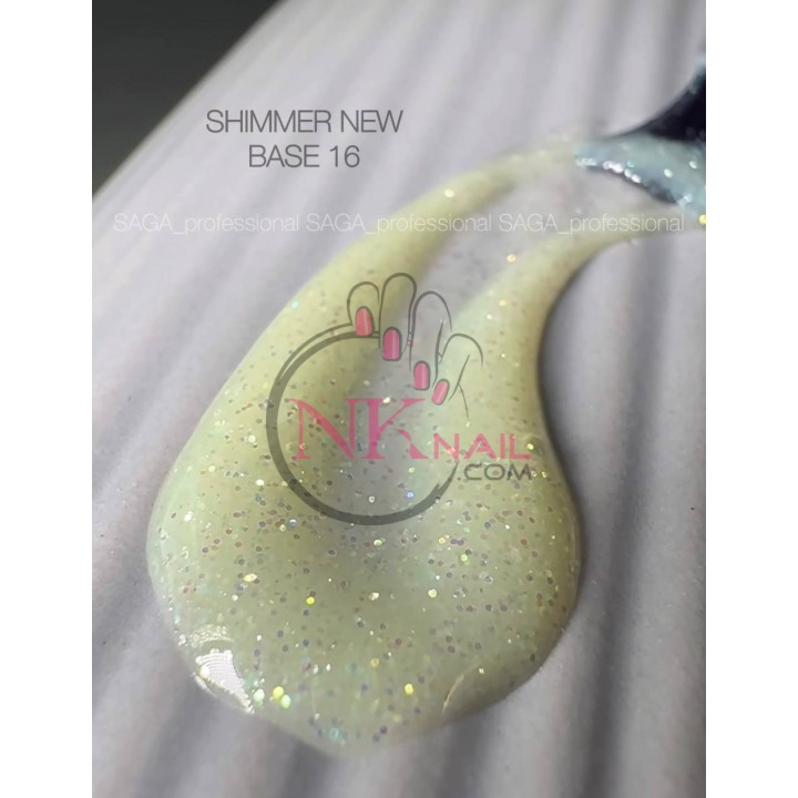 База Saga Shimmer Base №16, 15 мл